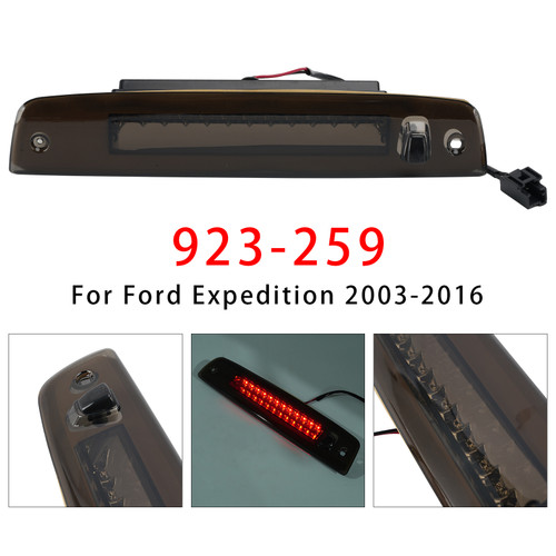 Third Brake Light High Mount 923-259 For Ford Expedition 2003-2016 Black