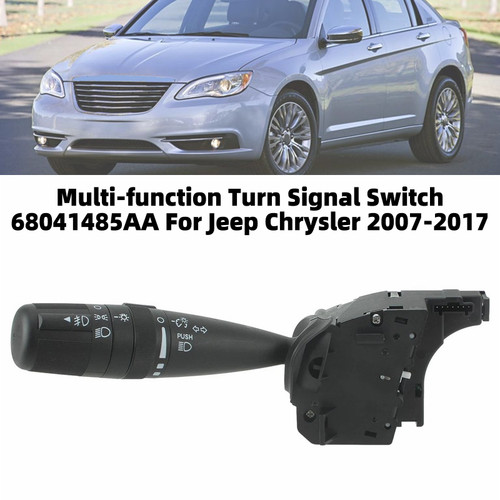 Multi-function Turn Signal Switch 68041485AA For Jeep Chrysler 2007-2017