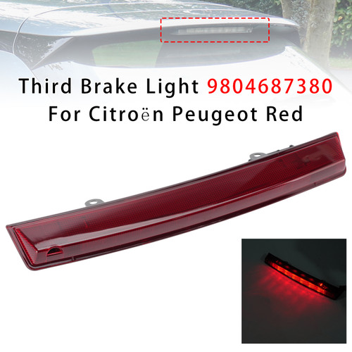 Third Brake Light 9804687380 For Citro?n Peugeot Red