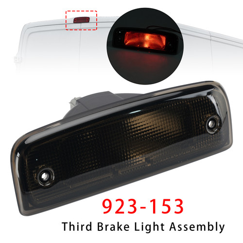 Third Brake Light Assembly 923-153 For Nissan NV1500 2012-2021 Black