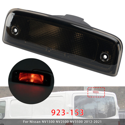 Third Brake Light Assembly 923-153 For Nissan NV1500 2012-2021 Black