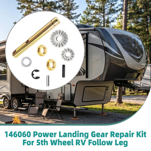 146060 Power Landing Gear Repair Kit For 5th Wheel RV Follow Leg