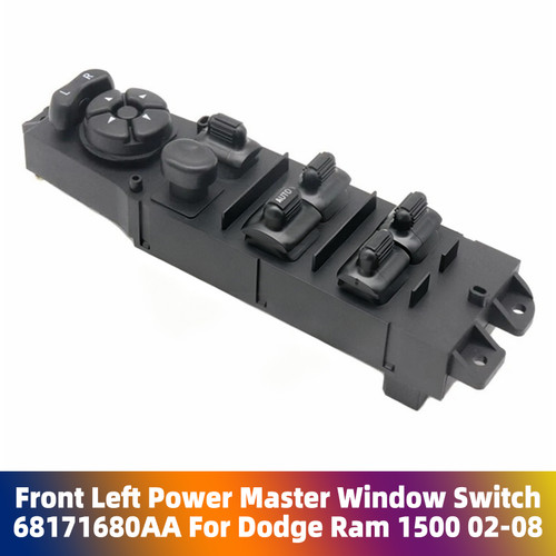 Front Left Power Master Window Switch 68171680AA For Dodge Ram 1500 02-08