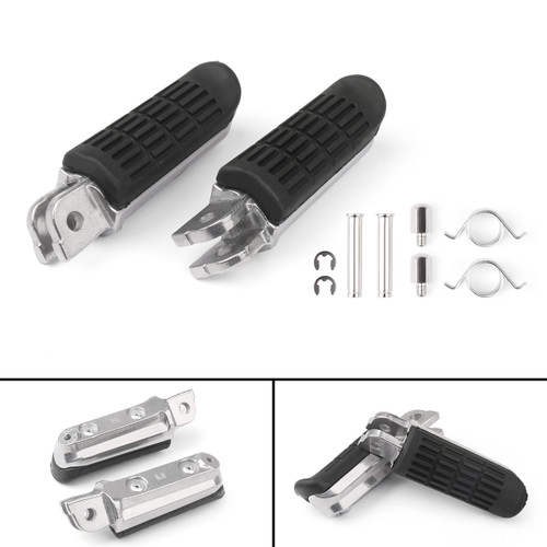 Front Footrest Foot Pegs For Honda CBR900 (92-93) CBR1000F (87-99) CBR1100XX SUPER BLACKBIRD (97-06) CBF500 (04-06)