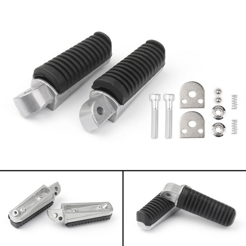 Footrest Foot Pegs Rear For Yamaha TDM850 (91-01) TDM900 (02-10) XJ6F (10-13) XJ6N XJ6S (09-13) XJ400 (92-93) XJ600 (93-02) XJ900 (95-03)