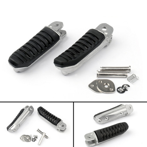 Rear Footrest Pedals Foot Pegs For Suzuki GSXR600 GSXR750 (96-05) GSXR1000 (01-04) GSF1200 Bandit1200 (96-06)