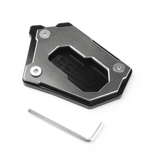 Kickstand Side Stand Enlarge Extension Plate For BMW R1200GS Adventure 2014-2016 Titanium