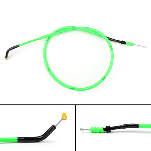 Clutch Cable Steel Wire Replacement For Kawasaki Z1000 (2010-2013) Green Clutch Cable Steel Wire Replacement For Kawasaki Z1000 (2010-2013) Green