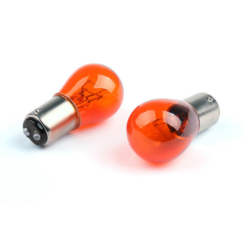 4x Turn Signal Lens Bulbs For Harley Road King Touring Glide (1986-2007) Smoke 4x Turn Signal Lens Bulbs For Harley Road King Touring Glide (1986-2007) Smoke