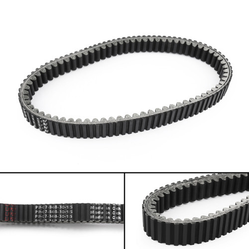 Drive Belt For Kawasaki Brute Force 650 4x4i (06-13) 750 4x4i (05-11) KFX700 V Force (04-05) Prairie 650 700, Black