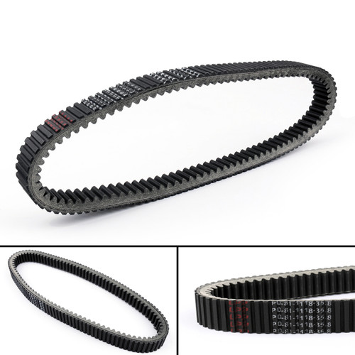 Drive Belt 0627-034 For Arctic Cat F5 Firecat Sno Pro, F6 Firecat EFI EXT Sno Pro, F7 Firecat EFI EXT Sno Pro, Black Drive Belt 0627-034 For Arctic Cat F5 Firecat Sno Pro, F6 Firecat EFI EXT Sno Pro, F7 Firecat EFI EXT Sno Pro, Black