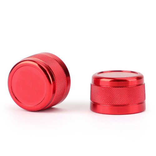 Aluminium AC Volume Knob Cover Trim For BMW E90 3 Series (05-12) Red