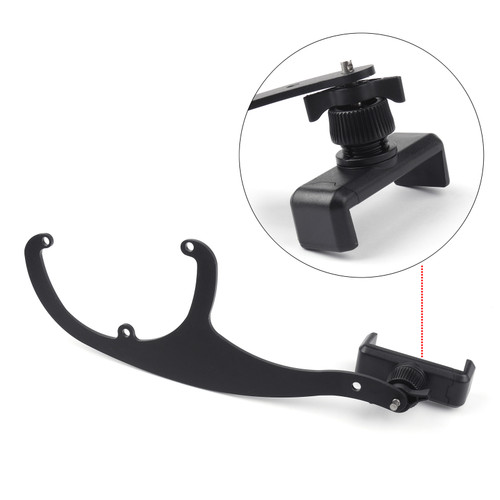 360 Degree Rotation Car Phone Mount Cradle Holder Stand For Mini Cooper R55 R56, Red Union Jack