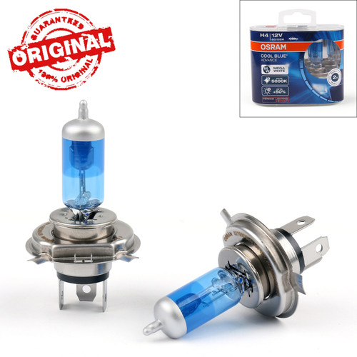 Osram H4/HB2 5000K Cool Blue Hyper Plus DUO Box 12V 60/55W (2 Bulbs)