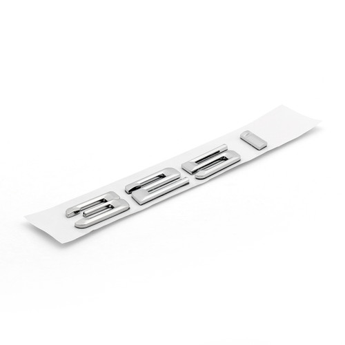 Rear Badge Emblem Metal 325i for BMW E21 30 E36 46 E90 E91 92 E93, Chrome