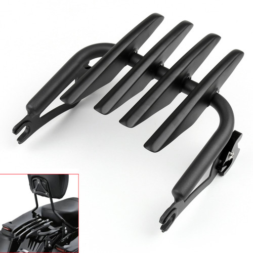 Luggage Rack Detachable Stealth Touring Road King Electra Glide 09, Black