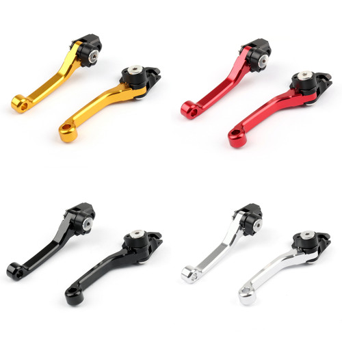 Shorty FLEX Pivot Levers Brake & Clutch Set for For Honda CRF250R 2004-2006  CRF250X 2004-2017