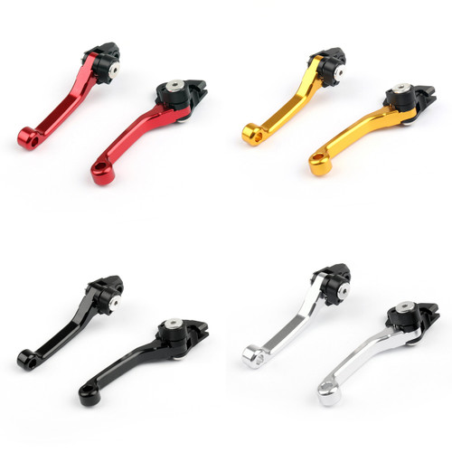 Shorty FLEX Pivot Levers Brake & Clutch Set for Suzuki RMZ250 (2004 2007-2014)