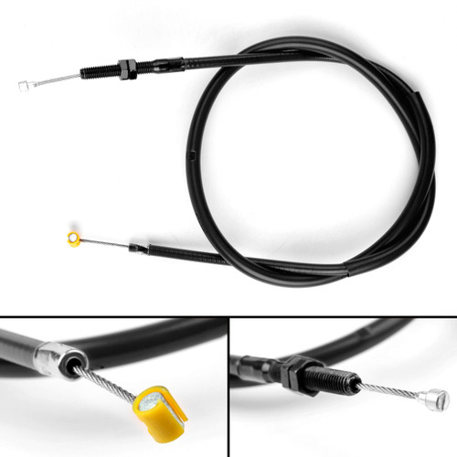 Wire Steel Clutch Cable Replacement For Yamaha MT-07 MT 07 14-17 Black Wire Steel Clutch Cable Replacement For Yamaha MT-07 MT 07 14-17 Black
