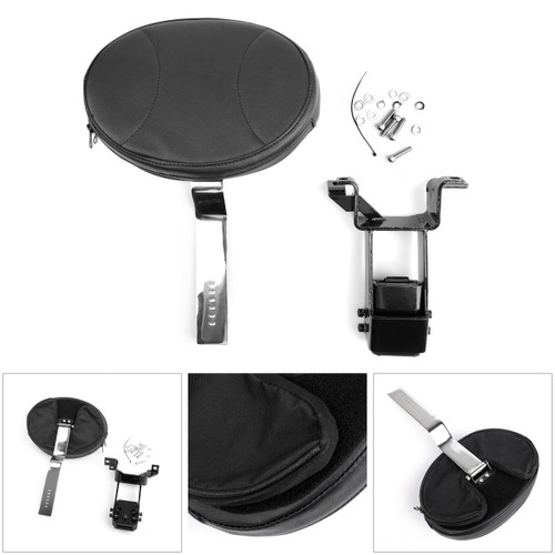Plug-in Driver Backrest w/ Mounting Kit For Indian Chief 2014-2018 Chrome Plug-in Driver Backrest w/ Mounting Kit For Indian Chief 2014-2018 Chrome