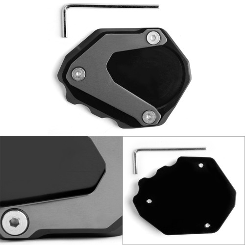 Kickstand Side Stand Extension Pad For BMW R NINE T 2014-2017 R1200RT 2004-2013 Gray