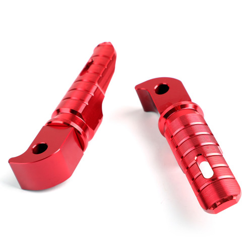 Rear Foot Pegs For YAMAHA MT-10 FZ-10 MT-09 FZ-09 MT-07 FZ-07 YZF R3 R25 RED Rear Foot Pegs For YAMAHA MT-10 FZ-10 MT-09 FZ-09 MT-07 FZ-07 YZF R3 R25 RED