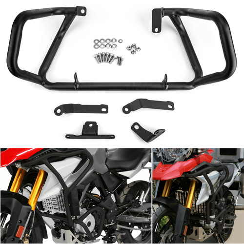 Lower Bumper Engine Guard Crash Bars For BMW G310R G310GS 2017-2018 Matt Black