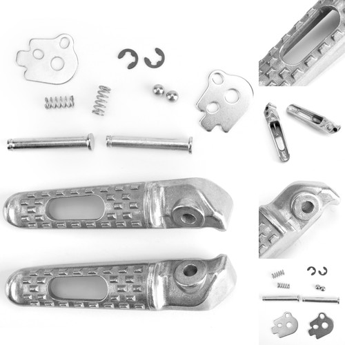 Rear Foot Peg Footrest For Honda RVT1000R RC51 00-06 VTR1000S RC51 00-03 VTR1000 SP-1 00-01 Silver Rear Foot Peg Footrest For Honda RVT1000R RC51 00-06 VTR1000S RC51 00-03 VTR1000 SP-1 00-01 Silver