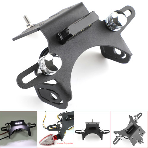 Fender Eliminator License Plate Bracket For Kawasaki Ninja 650 ER-6N ER-6F 12-16 Fender Eliminator License Plate Bracket For Kawasaki Ninja 650 ER-6N ER-6F 12-16