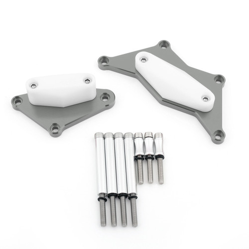 Engine Stator Cover Crash Pad Slider Protector For 15-17 Kawasaki Z800, Titanium Engine Stator Cover Crash Pad Slider Protector For 15-17 Kawasaki Z800, Titanium