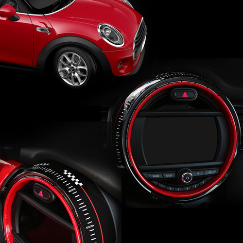 8.8" Gauge Dash Dial Rings Bezel Trim Speedometer Frame For BMW F55 F56 F57 2014-2019 Black 8.8" Gauge Dash Dial Rings Bezel Trim Speedometer Frame For BMW F55 F56 F57 2014-2019 Black