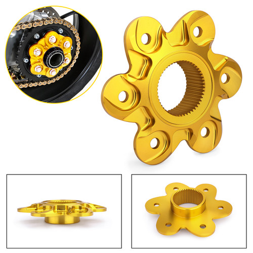 Rear Sprocket Flange Cover For Ducati DIAVEL MONSTER MULTISTRADA STREETFIGHTER SUPERBIKE Black Gold