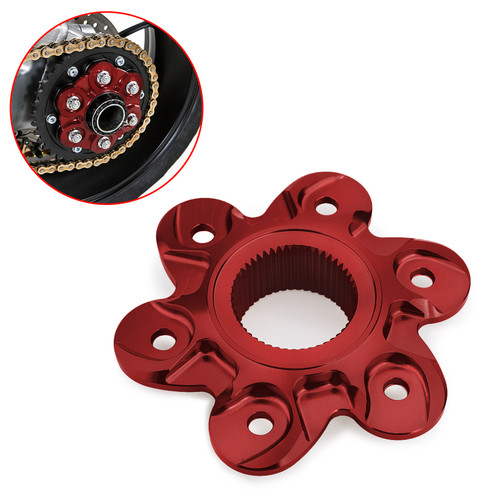 Rear Sprocket Flange Cover For Ducati DIAVEL MONSTER MULTISTRADA STREETFIGHTER SUPERBIKE Red