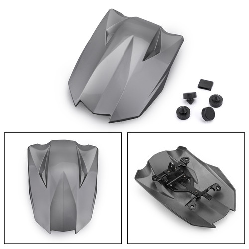 ABS plastic Rear Tail Solo Seat Cover Cowl Fairing For Kawasaki Z1000SX 10-16 Gray