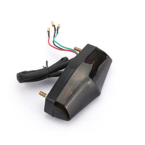 LED Brake Stop Running Rear Tail Light Lamp For most of motorcycles Smoke LED Brake Stop Running Rear Tail Light Lamp For most of motorcycles Smoke