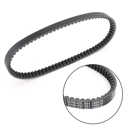 Drive Belt For Honda NSC110 Vision 12-18 Black Drive Belt For Honda NSC110 Vision 12-18 Black