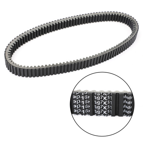 Primary Drive Clutch Belt For Kawasaki KVF300 Prairie 300 4X4 300 99-02 Black Primary Drive Clutch Belt For Kawasaki KVF300 Prairie 300 4X4 300 99-02 Black