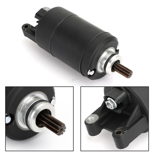 Starter For Honda VT1300CR (ABS) Stateline 10-16 VT1300CS Sabre 10-14 VT1300CT Interstate 10-15 VT1300CX Fury 10-17 Black