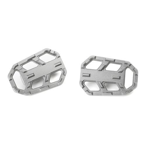 Foot Pegs Pedal Rests For BMW G310GS 17-19 S1000XR 15-19 BMW R1200GS (Adv.)13-19 Silver