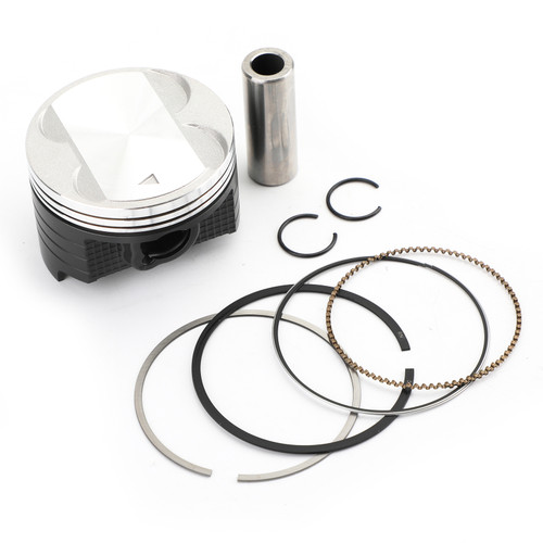 Piston Rings Pin Kit 73.25mm +0.25mm Bore for Suzuki DR250 90-91 DR250R 98-00 DR250S 90-94 DR250SE 95 DRZ250 01-07 AN250 Burgman 250 98-06