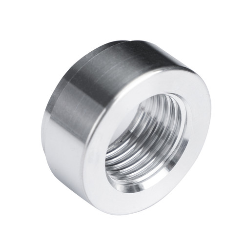 M16X1.5 Female Aluminum Weld On Fitting Bung Silver