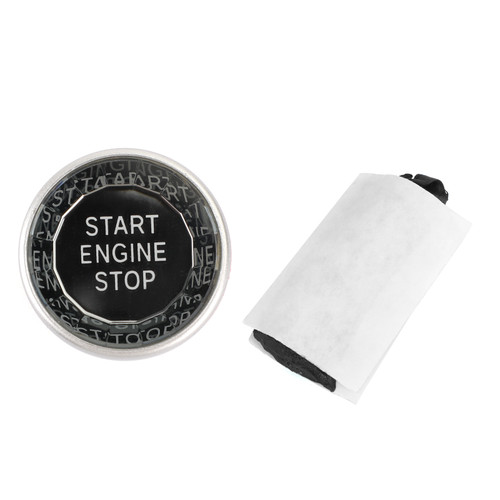 Engine Start Stop Push Button Knob Switch Decor Cover Fit For Jaguar XF XE F-Pace SIL Engine Start Stop Push Button Knob Switch Decor Cover Fit For Jaguar XF XE F-Pace SIL