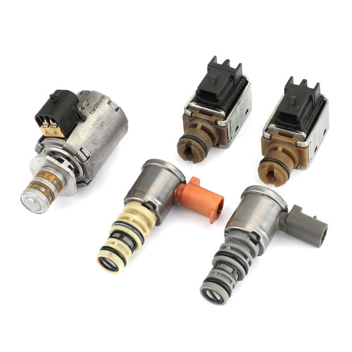 4L60E Transmission Solenoid Kit Fit For TCC EPC Shift 2003-up 5pc Set 4L60E Transmission Solenoid Kit Fit For TCC EPC Shift 2003-up 5pc Set