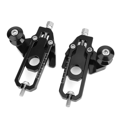 Chain Adjusters with Spool Tensioners Catena For Honda CB650R CBR650R 19-20 BLK Chain Adjusters with Spool Tensioners Catena For Honda CB650R CBR650R 19-20 BLK