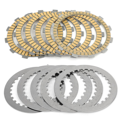 Clutch Plate Kit - Friction & Steel Plates For Honda CB400/F CB400SF CBR 400/500/600 Clutch Plate Kit - Friction & Steel Plates For Honda CB400/F CB400SF CBR 400/500/600