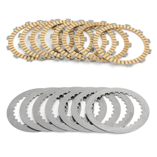 Clutch Plate Kit - Friction & Steel Plates For Honda CRF450R R6/R7/R8 CRF450X CRF450 XRL Clutch Plate Kit - Friction & Steel Plates For Honda CRF450R R6/R7/R8 CRF450X CRF450 XRL