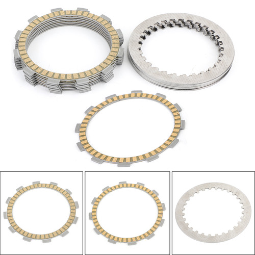 Clutch Plate Kit - Friction & Steel Plates For Suzuki GSX600 GSX750F Katana GSF650 Bandit GSF650S Bandit S