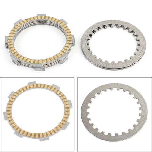 Clutch Plate Kit - Friction & Steel Plates For Honda CR80 CR85R CR85RB CB100 N CB125 CLR125 City Fly SL100 SL125 CL125 Clutch Plate Kit - Friction & Steel Plates For Honda CR80 CR85R CR85RB CB100 N CB125 CLR125 City Fly SL100 SL125 CL125