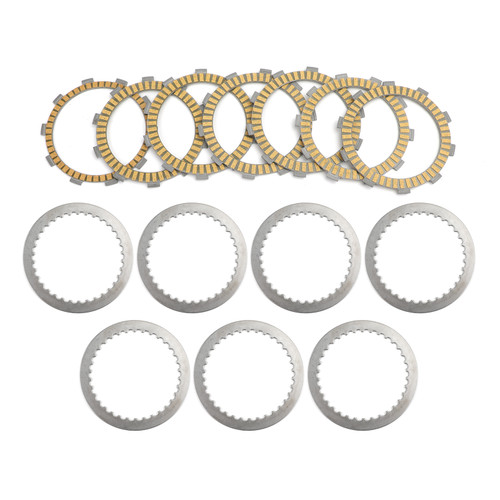 Clutch Plate Kit - Friction & Steel Plates For Honda FT500C 1982-1983 Clutch Plate Kit - Friction & Steel Plates For Honda FT500C 1982-1983