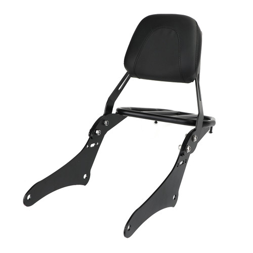 Passenger Sissy Bar Backrest Luggage Rack For Honda REBEL CMX300 CMX500 2017-2020 BLK Passenger Sissy Bar Backrest Luggage Rack For Honda REBEL CMX300 CMX500 2017-2020 BLK